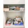 Image 2 : 42" X 36" METAL STORAGE CABINET W/ CONTENTS - NO KEYS
