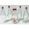 Image 1 : ITALY GRN TINTED GLASS FISH BOTTLES & "D" DUTCHMEN DAIRY LTD. BOTTLE