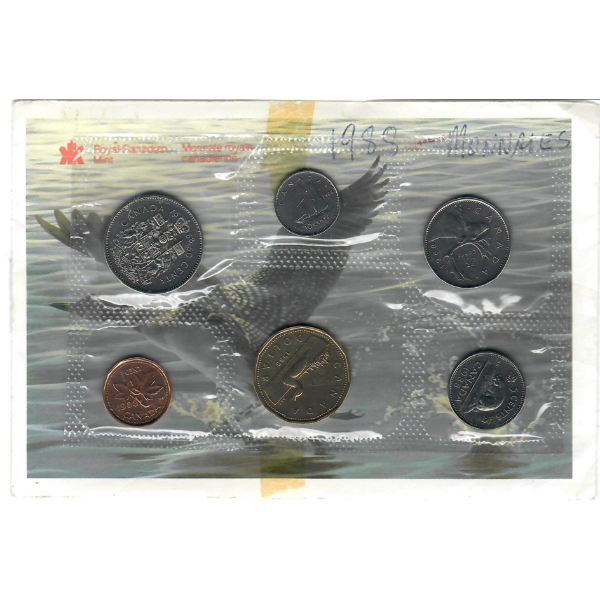 1988 CANADA PROOF MINT SEALED COIN SET