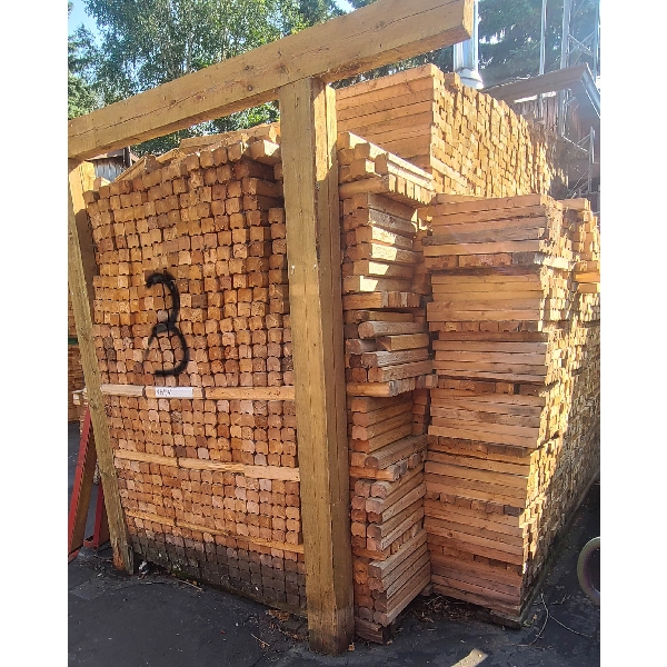 BOARDS CUT FOR FIREWOOD ROUGHLY 3 CORD