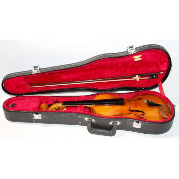 UNSTRINGED VIOLIN W/ CASE AND ACCESSORIES