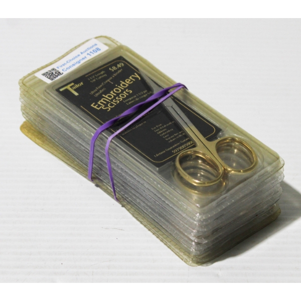 9 TAILOR EMBROIDERY SCISSORS  