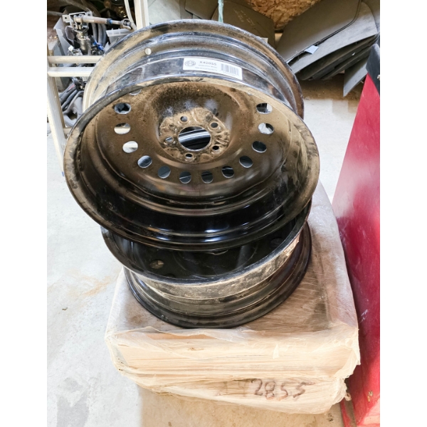 SET OF 4 NEW RSSW X42855 STEEL WHEEL RIMS