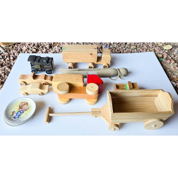 ASSORT. WOODEN KID’S TOYS & MORE