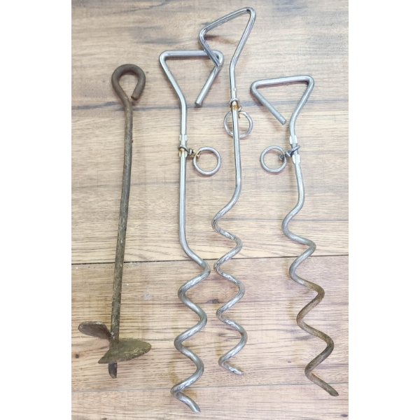 4 SCREW IN GROUND HOLD DOWNS