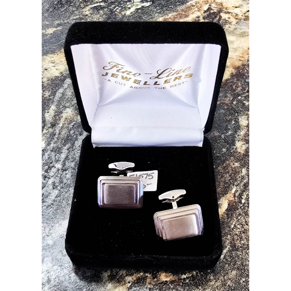 NEW STEEL ENGRAVABLE CUFFLINKS
