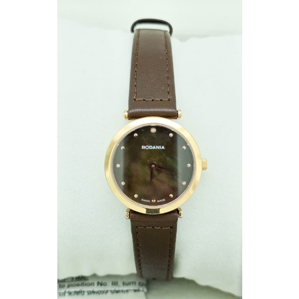 RODANIA LADIES IRIDESCENT FACE WRIST WATCH