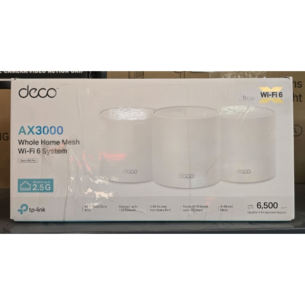 AX3000 WHOLE HOME MESH WI-FI 6 SYSTEM