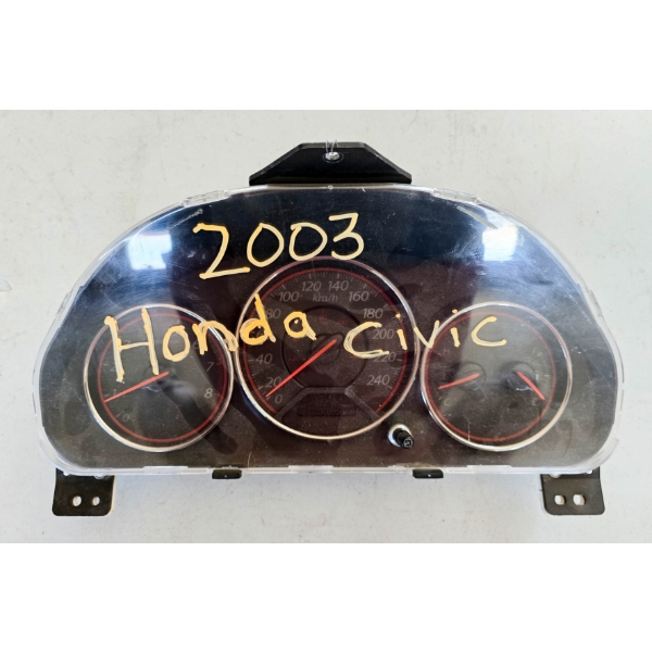 SALVAGE DASHBOARD FOR 2003 HONDA CIVIC