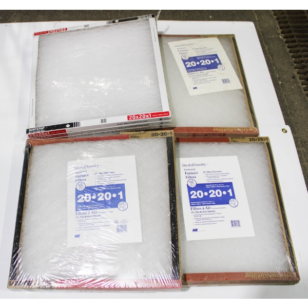 4 X 3 20X20X1 FURNACE FILTERS