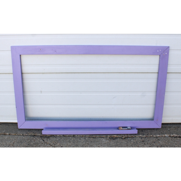 62"L X 36"H WOODEN CHALKBOARD FRAME