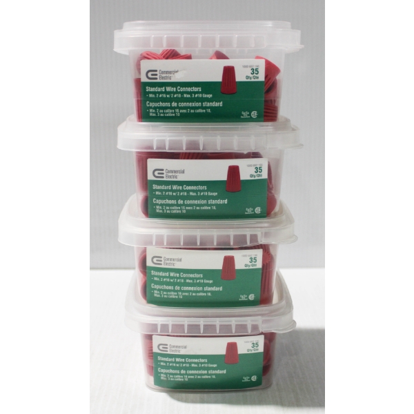 4 X 35 NEW CE STANDARD WIRE CONNECTORS