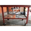 Image 1 : ROLLING METAL SHOP CART - RED - CONTENTS NOT INCLUDED