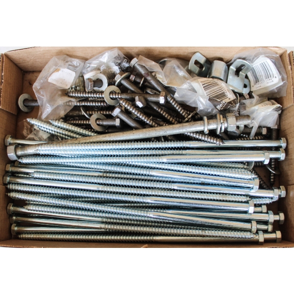 ASSORT. LAG SCREWS AND MORE INC - 1/2" X 1FT LAG SCREWS