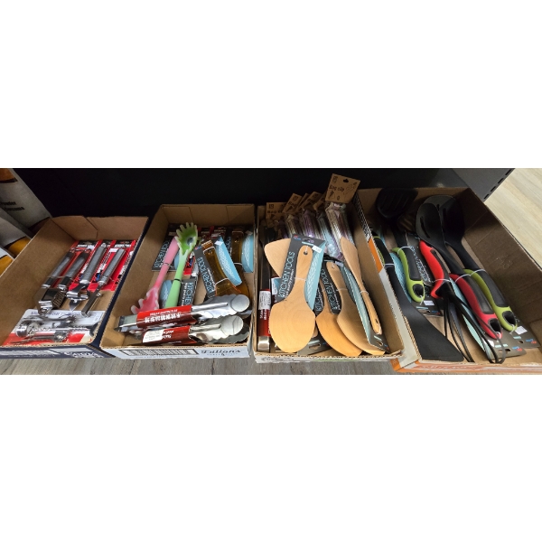 LARGE LOT ASSORT. KITCHEN TOOLS AND ACCESSORIES