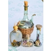 Image 1 : 3 DECO FLOWER & WATER FILLED JARS + DECANTER