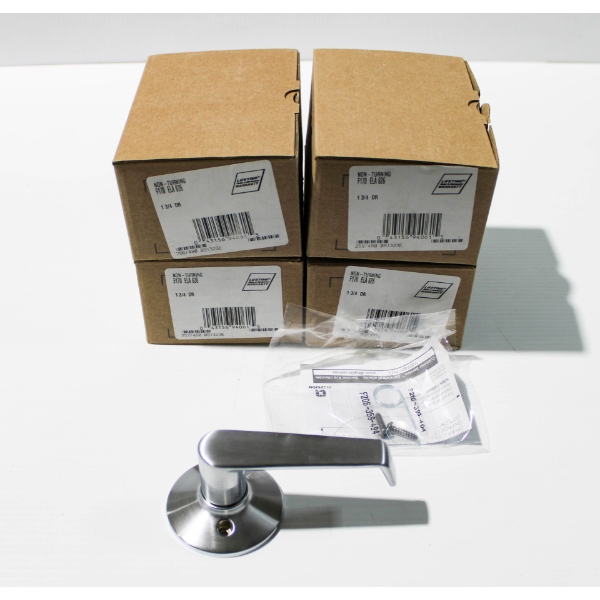 4 NEW SCHLAGE F170ELA626 NON-TURNING DOOR HANDLE