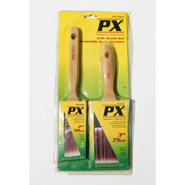 2PC PX PROFESSIONAL PAINT BRUSH SET