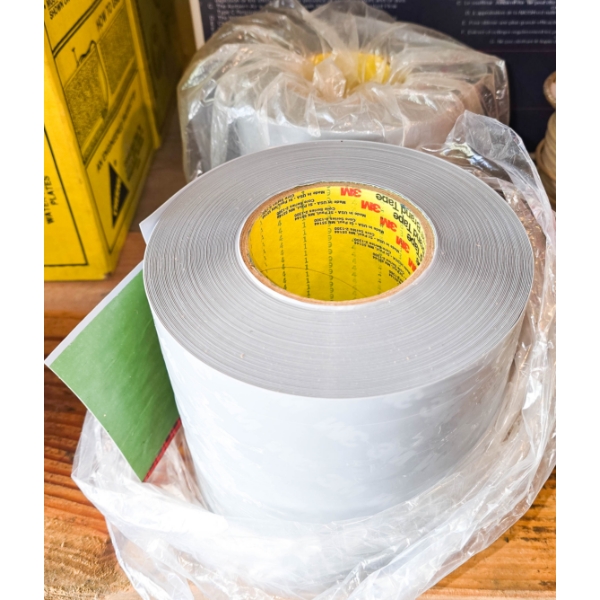TWO ROLES RUBBER ADHESIVE TAPE EDGING