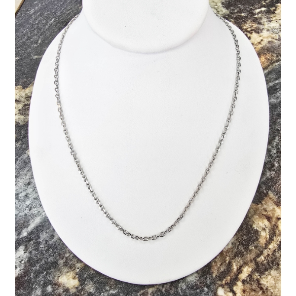 22" NEW STEEL CHAIN NECKLACE