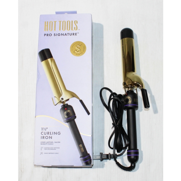 HOT TOOLS PRO SIGNATURE 1 1/2" CURLING IRON