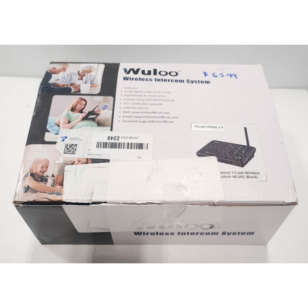 WULOO WIRELESS INTERCOM SYSTEM