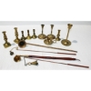 Image 1 : VINT. CANDLE SNUFFERS & CANDLE HOLDERS BRASS & BRASS LIKE
