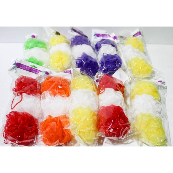 30 MINI BATH SPONGE LOOFAHS