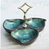 Image 1 : BLUE MOUNTAIN POTTERY 3 SECTION SERVING DISH