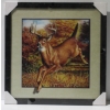 Image 1 : 3D LENTICULAR FRAMED HOLOGRAM WALL ART - DEER