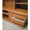 Image 3 : ENTERTAINMENT DISPLAY W/ STORAGE CABINETS & MIRROR