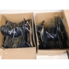 Image 1 : NEW PAPER SHOPPING BAGS BLACK EX LARGE
