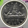 Image 1 : 1960 UNC CANADIAN VOYAGEUR SILVER DOLLAR