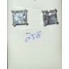 Image 1 : .925 SILVER CUBIC ZIRCONIA EARRINGS 9MM PER