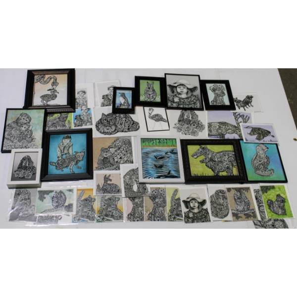 EDMONTON ARTIST PK LRG COLLECTION PRINTS 