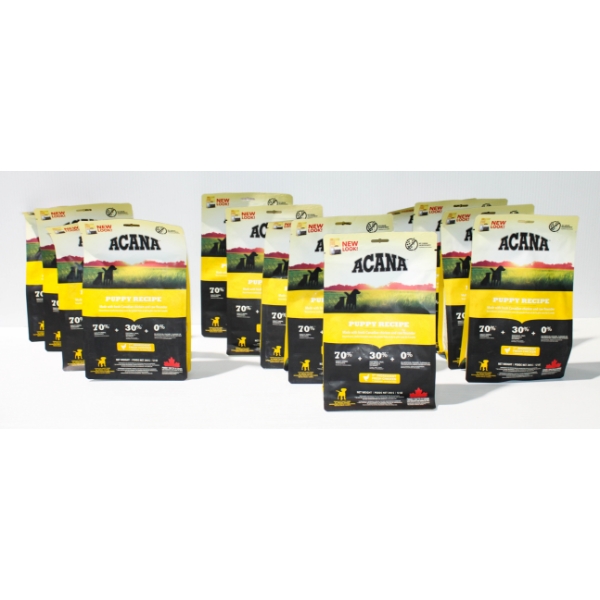 13 HIGH END DOG FOOD - PUPPY RECIPE 12OZ TRAVEL SIZED