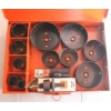 Image 1 : HOLESAW & ARBOR SET W/ STEEL STORAGE TRAY
