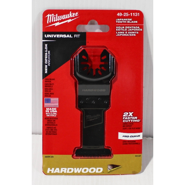NEW MILWAUKEE OPEN-LOK UNIV. CARBIDE TEETH BLADE