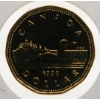 Image 1 : 1998W MINT CANADA $1 DOLLAR COIN