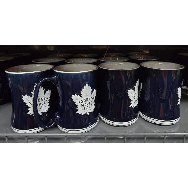 12 NHL TORONTO MAPLE LEAFS MUGS