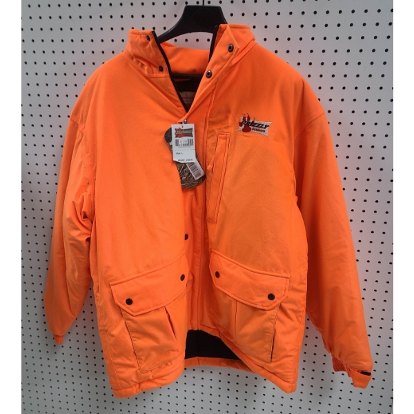NEW GRIZZLY YOUTH LARGE ORANGE HUNTING JACKET INSULATED