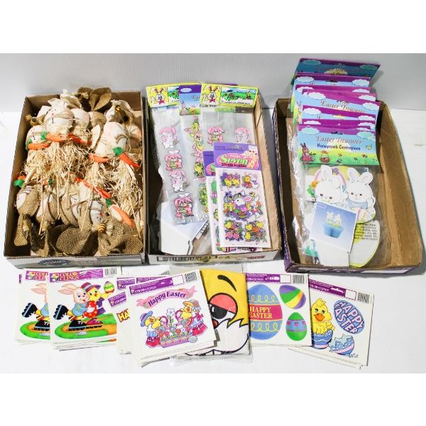 NEW EASTER DECORATIONS - HONEYCOMB CENTERPIECES ETC.