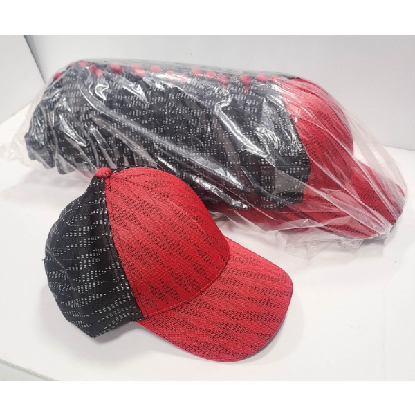 24 NEW BLANK HOCKEY BASEBALL CAPS LACE LIDS