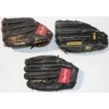 Image 2 : 3 RAWLINGS & WILSON BASEBALL GLOVES