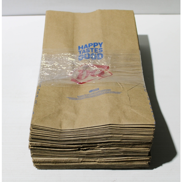 100 SHOPPING / FAST FOOD PAPER BAGS