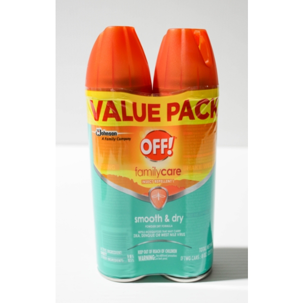 2 OFF SMOOTH & DRY INSECT REPELLENT