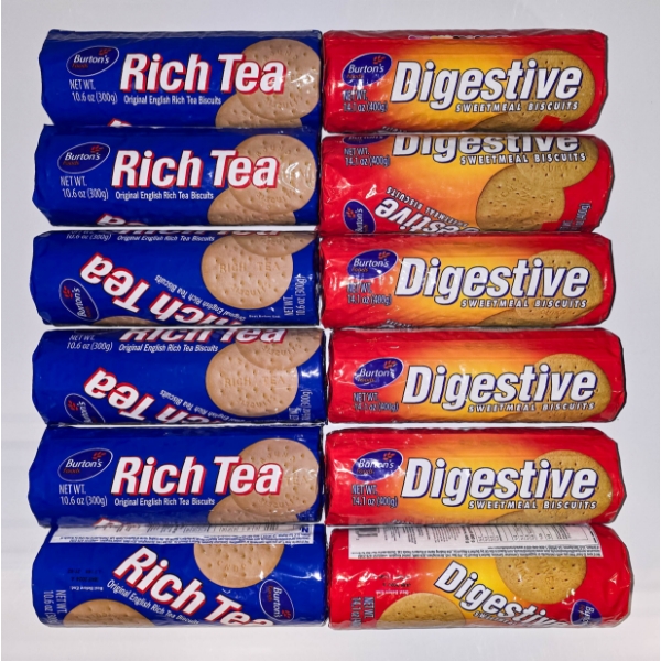 12 PKS BURTON'S BISCUIT / COOKIE COMBO 