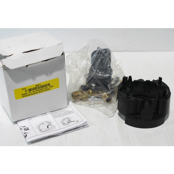 NEW UNIVERSAL RITE-TEMP PRESSURE BALANCE VALVE W/ STOPS 