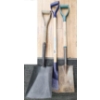 2 SPADES & ICE SCRAPER