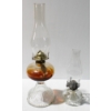 Image 1 : COAL OIL & FINGER LAMPS W/ CHIMNEYS